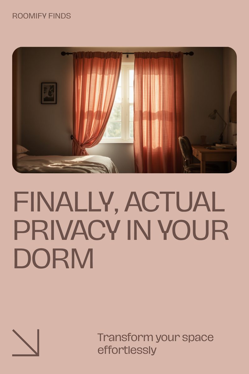 No-Drill Blackout Curtains Every Dorm Room Needs