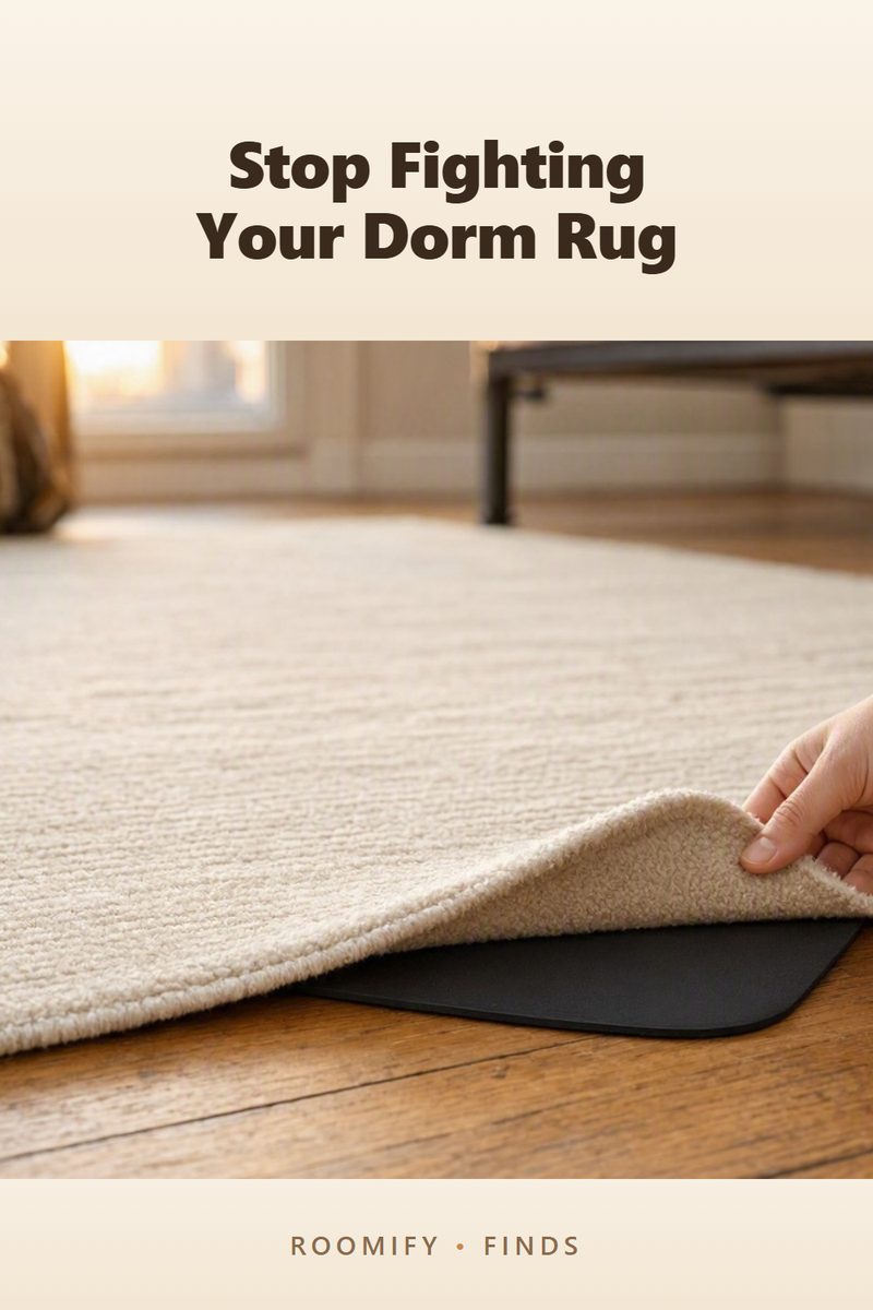 Rug Grippers for a Dorm Rug That Actually Stays Put